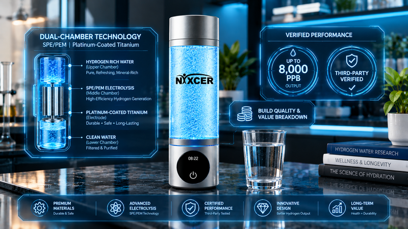 Hydrogen Water Bottle Price Breakdown: What You're Actually Paying For