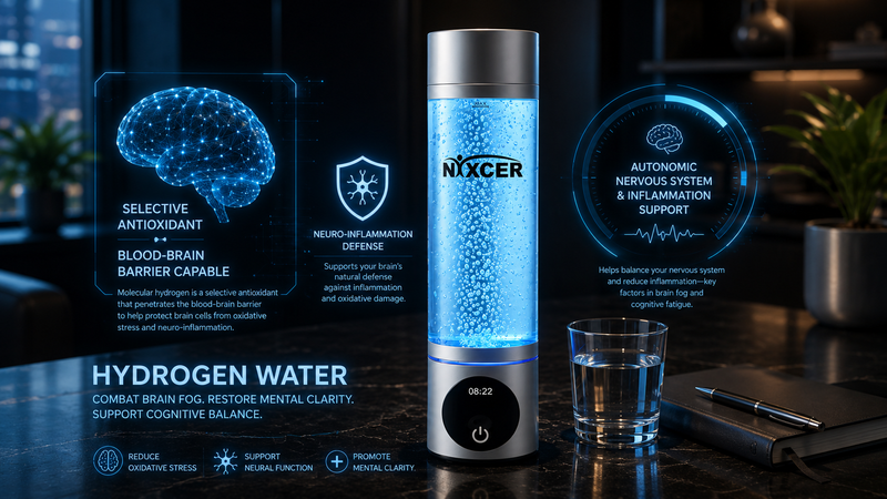 Hydrogen Water and Anxiety / Mental Clarity / Brain Fog