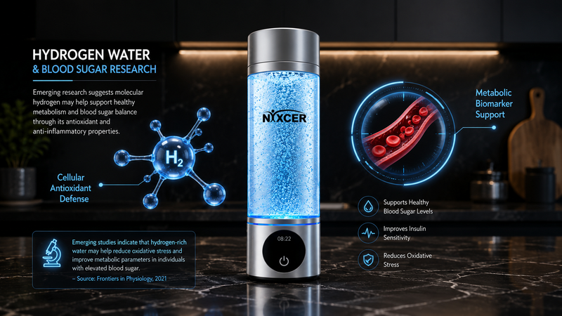 Hydrogen Water and Blood Sugar: What the Research Shows About Diabetes