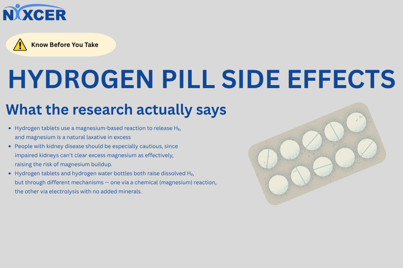 Side Effects of Hydrogen Pills: What the Research Actually Shows