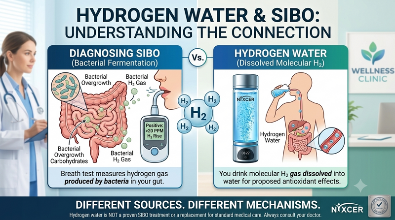 Small Intestinal Bacterial Overgrowth (SIBO): Can Hydrogen Water Help?