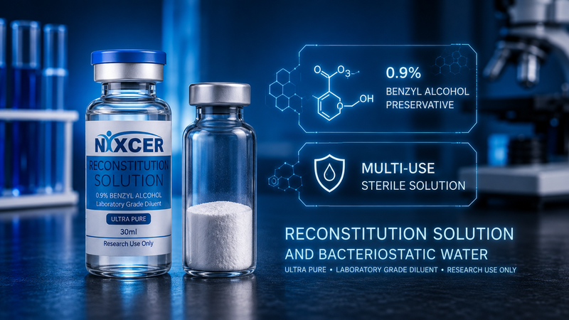 What Is Reconstitution Solution? Bacteriostatic Water 101 – Nixcer