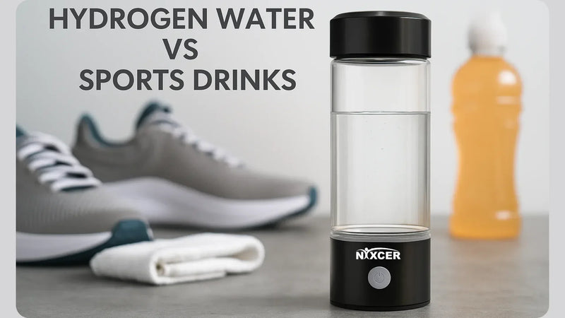 portable hydrogen water bottle