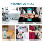 Nixcer Portable Hydrogen Water Generator Bottle - Turquoise image 4