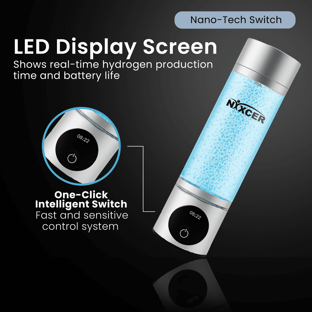 Nixcer Pro Hydrogen Water Bottle 8000 PPB H2 image 2