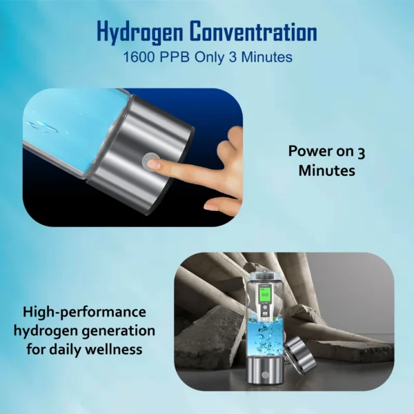 hydrogenated water bottle