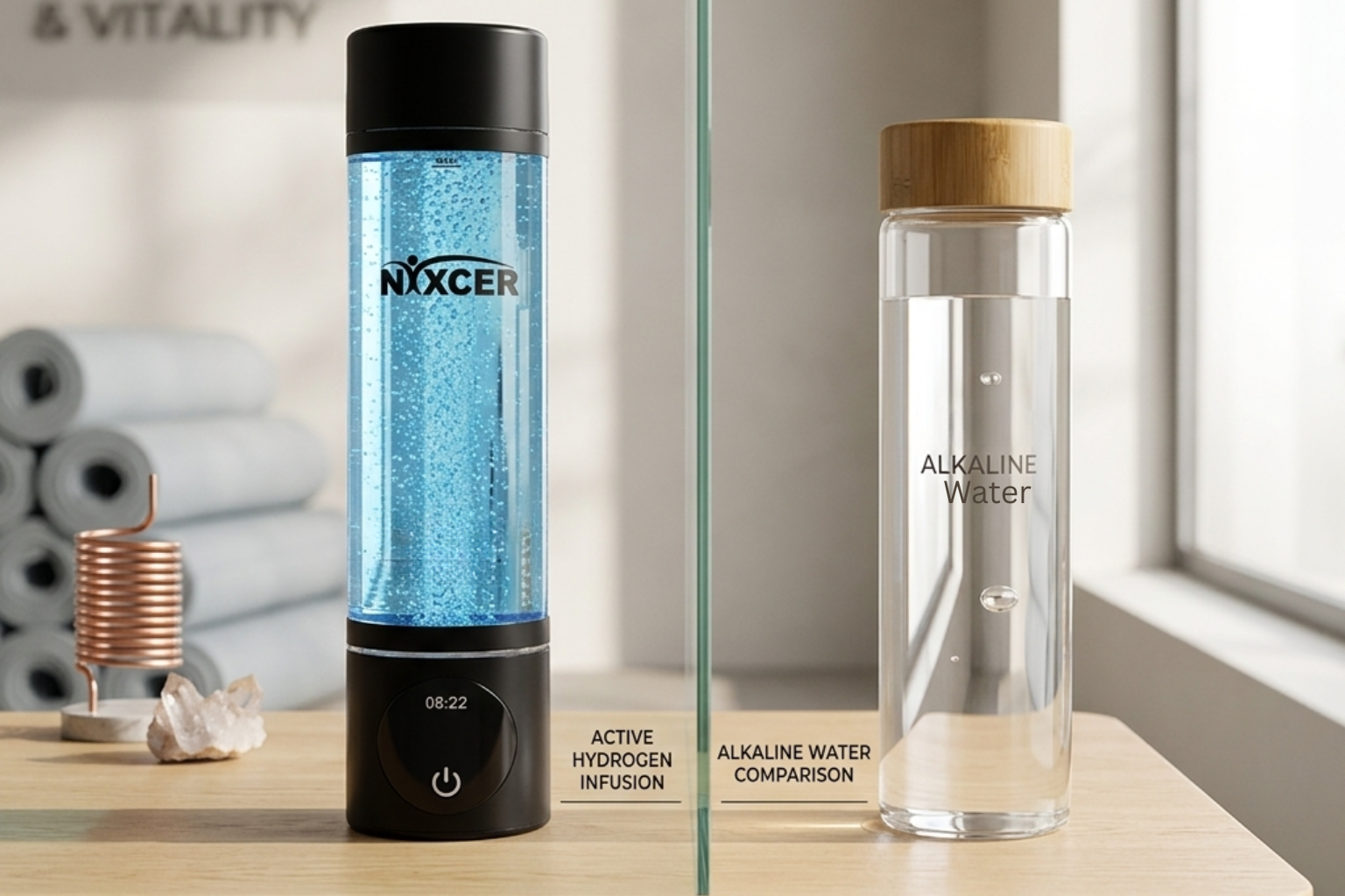 Hydrogen water vs Alkaline water