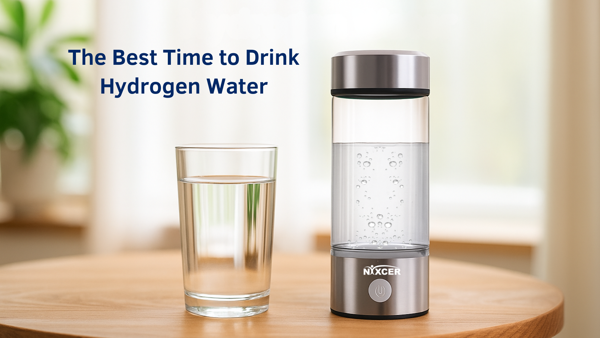 Nixcer Hydrogen water bottle