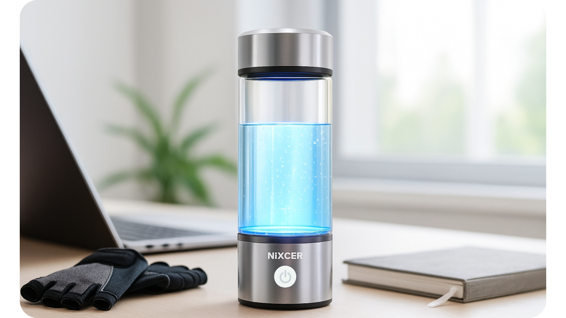 Hydrogen Water Bottle Daily Routine
