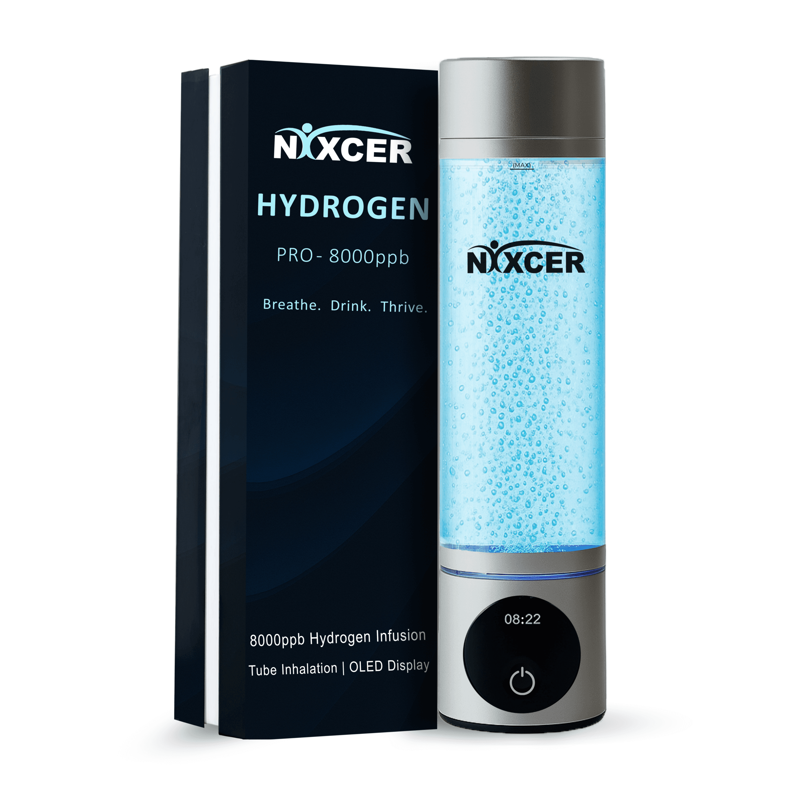 portable bottle hydrogen water generator