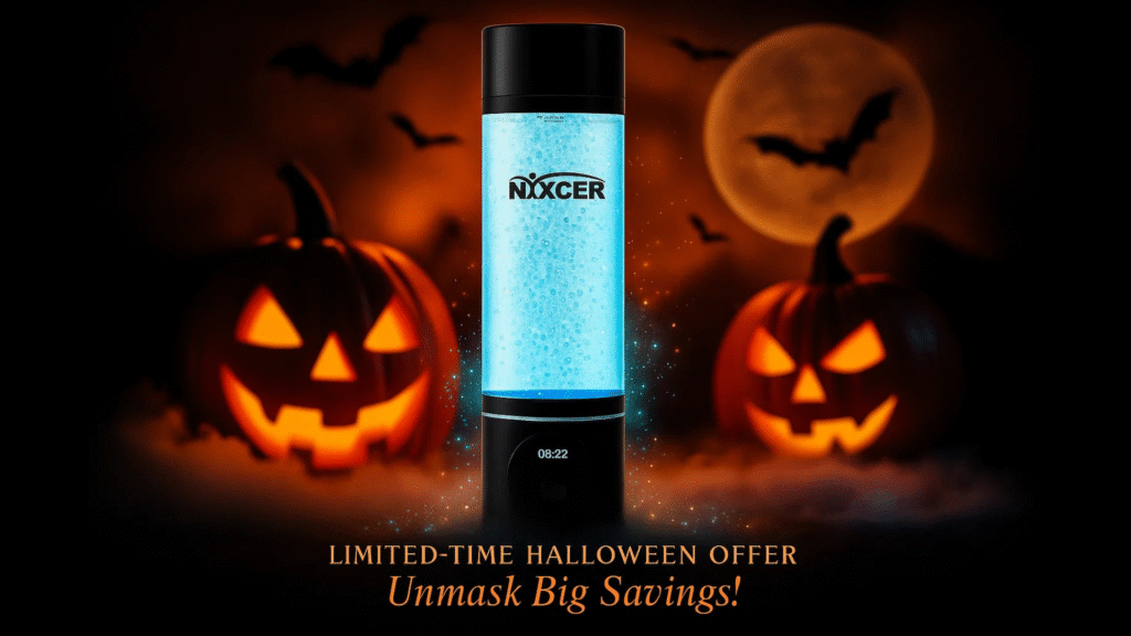 🎃 Limited-Time Halloween Offer: Unmask Big Savings on Hydrogen Water Bottles