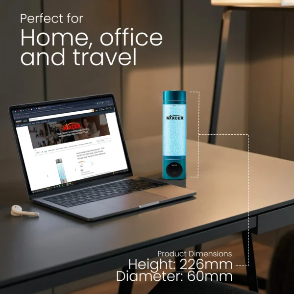 hydrogen water cup with led display
