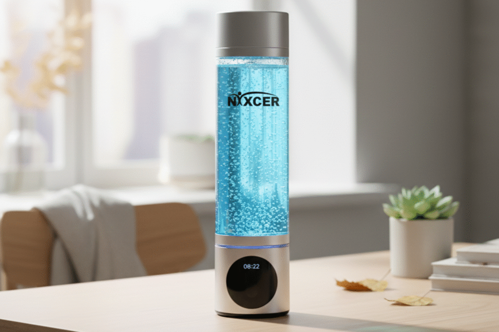 Hydrogen water for seasonal stress relief
