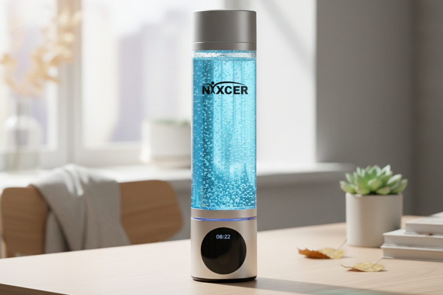 Hydrogen water for seasonal stress relief