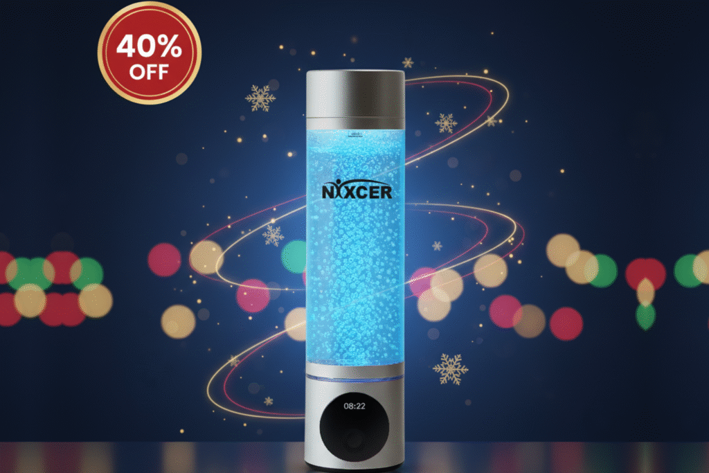Christmas Mega Sale: Hydrogen Water Bottle Offer 40% OFF