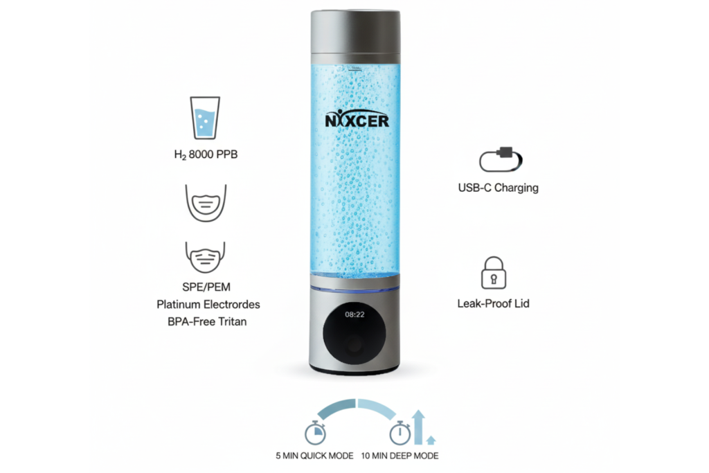 Best Durable and Portable Hydrogen Water Bottle