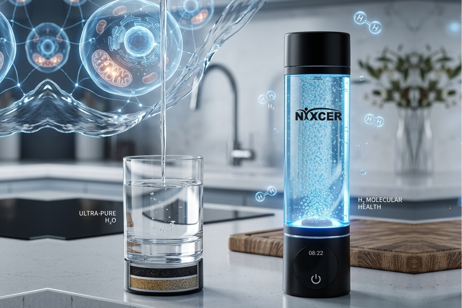 Pro Hydrogen water bottle